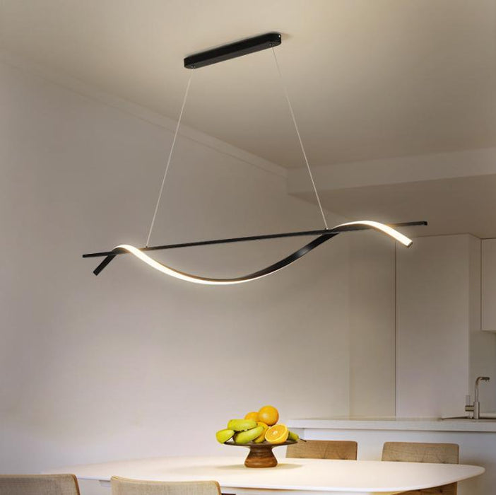 LED Wave Design Office Pendant Light.