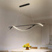 LED Wave Design Office Pendant Light.