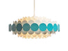 LED Petal Metal Chandelier Pendant.