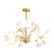 LED Brass Simple Luxury Style Modern Chandelier Pendant Light.