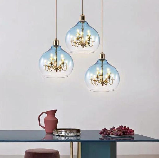 LED Modern Mini Chandelier Pendant Light.