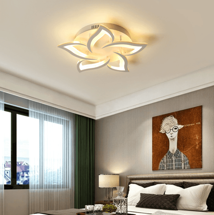 LED Flower Design Modern Style Ceiling Light.