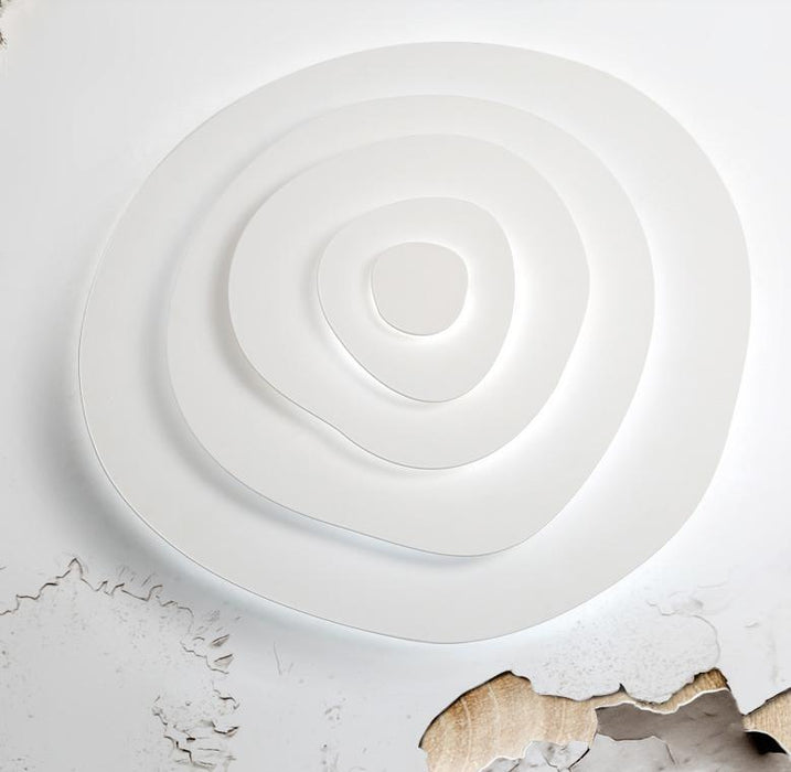 LED Tree Rings Design Ceiling Light.