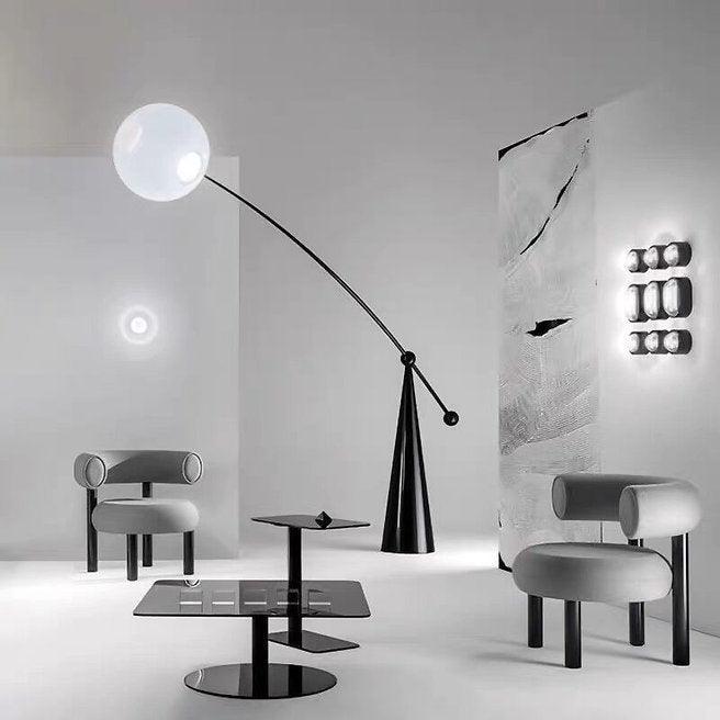 LED Moon & Branch Modern Floor Lamp.