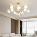 LED Brass Simple Luxury Style Modern Chandelier Pendant Light.