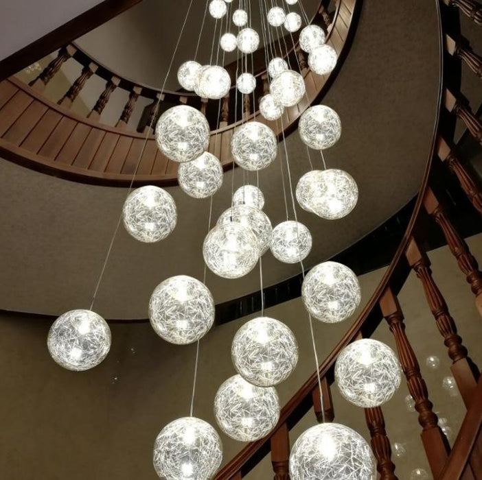 LED Multi-sphere Modern Luxury Pendant Light.