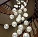 LED Multi-sphere Modern Luxury Pendant Light.