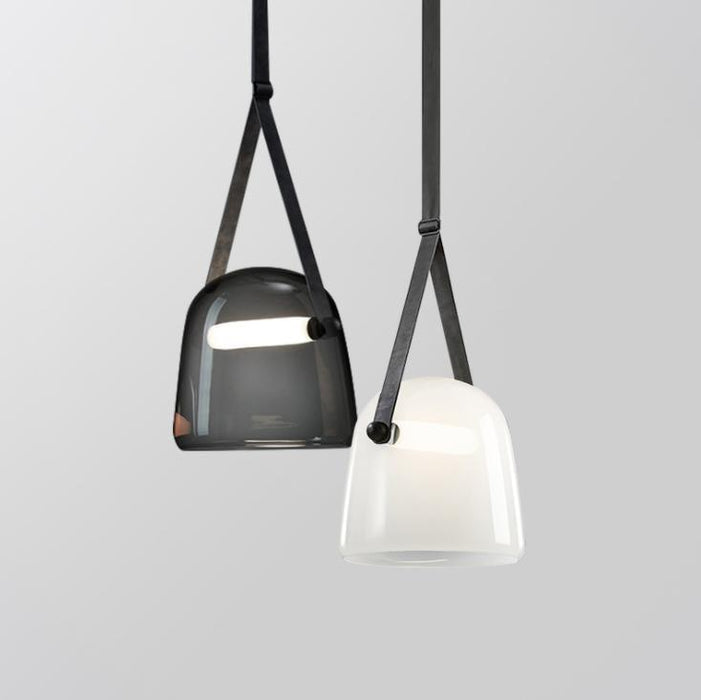 LED Modern Belt Creative Pendant Light.