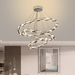 LED Luxury Style Modern Crystal Ring Pendant Light.