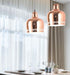 LED Electroplated Modern Pendant Light.