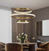 LED Circle Rings Pendant Chandelier.