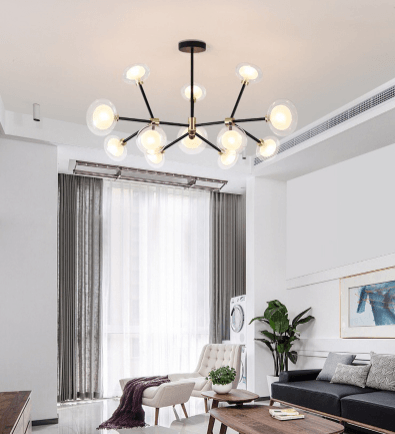 LED Multi-Molecular DNA Decorative Pendant Light.