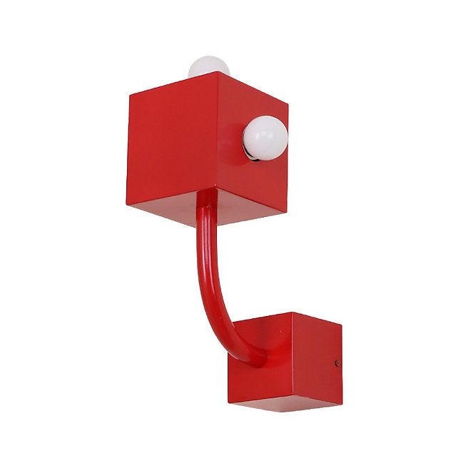 LED Retro Design Red Creative Wall Light.