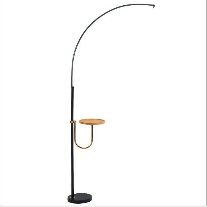 LED Curve Standing Lamp with Tea Table.