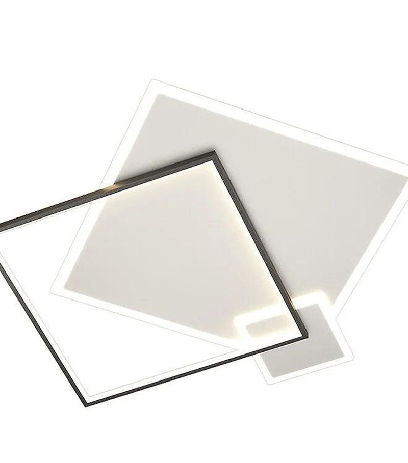 LED Geometry Square Ceiling Light-DWHOME