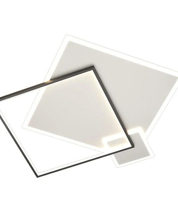 LED Geometry Square Ceiling Light.