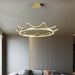 LED Modern Crown Design Pendant Light.