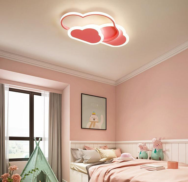 LED Modern Cloud Design Children's Ceiling Light.