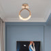 LED Multi-Design Golden Ring PendantCeilingWallTable Light.