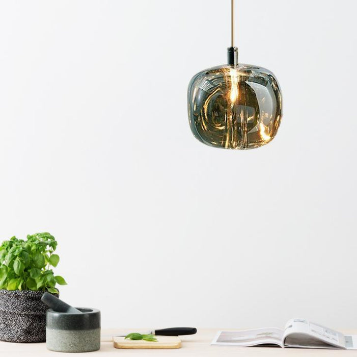 LED Post-modern Simple Lava Pendant Light.