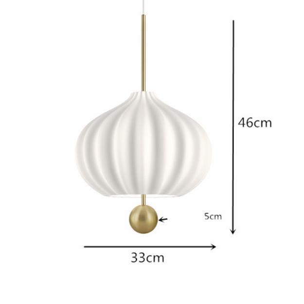 LED Bubble Droplet Modern Pendant Light.