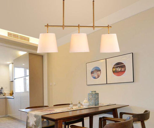 LED Cloth American Country Design Pendant Chandelier.