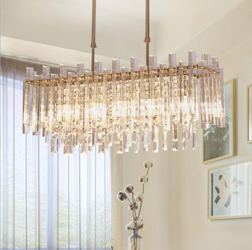 LED Postmodern Crystal Chandelier.