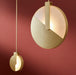 LED Semi-Circle Modern Creative Pendant Light.