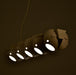 LED Modern Creative  Mask Design Linear Pendant Light.