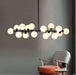 Molecular LED Chandelier Modern Magic Beans DNA for Living Room Dining Room.