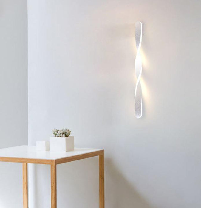 LED Spiral Wall Light.