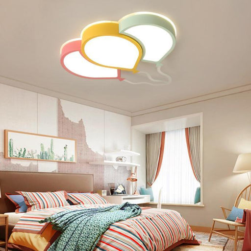 LED 3-Balloon Children's Ceiling Light.