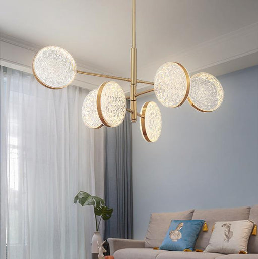 LED North-European Light Luxury Pendant Light.