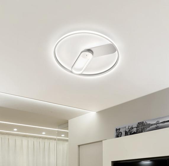 LED Modern Clock Ceiling Light.