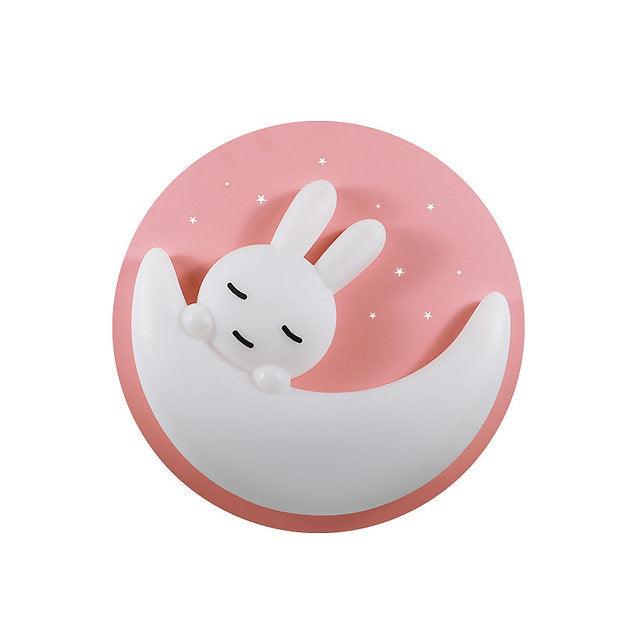 LED Cartoon Rabbit&Cat Design Children Ceiling Light.