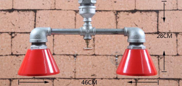 Folke Industrial Pipe Ceiling Lamp.