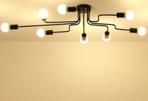 Frode Twisted Lines Ceiling Lamp - DWHOME