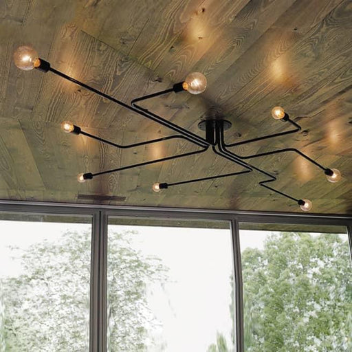 Frode Twisted Lines Ceiling Lamp - DWHOME