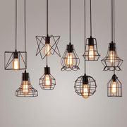 Geometrical Enclosed Pendant Light-DWHOME