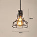 Geometrical Enclosed Pendant Light.