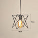 Geometrical Enclosed Pendant Light.