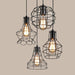 Geometrical Enclosed Pendant Light.