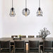 Geometrical Enclosed Pendant Light.