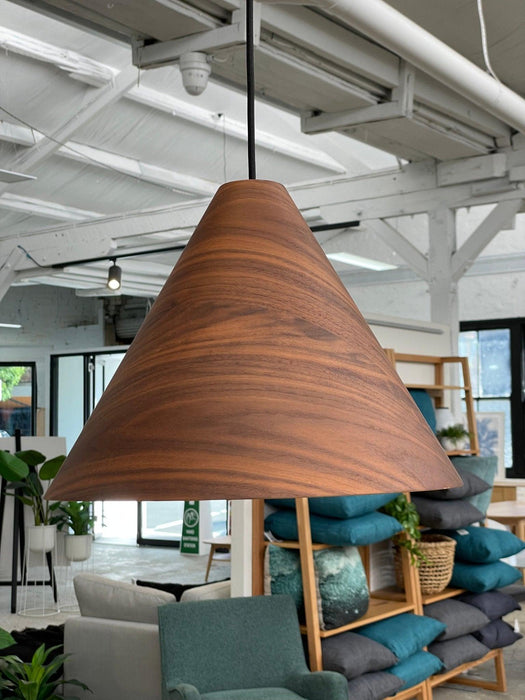 Geppetto Wooden Cone Pendant Light - DWHOME