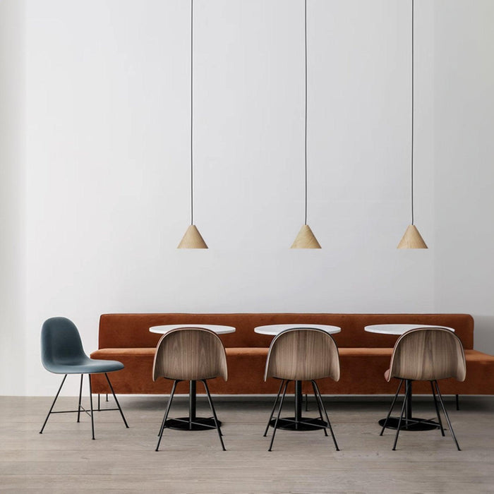 Geppetto Wooden Cone Pendant Light - DWHOME