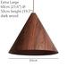 Geppetto Wooden Cone Pendant Light.