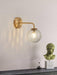 Giorbor Dimpled and Smooth Hanging Ball Wall Lamp.