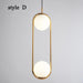 Glass Balance Pendant Lights - DWHOME