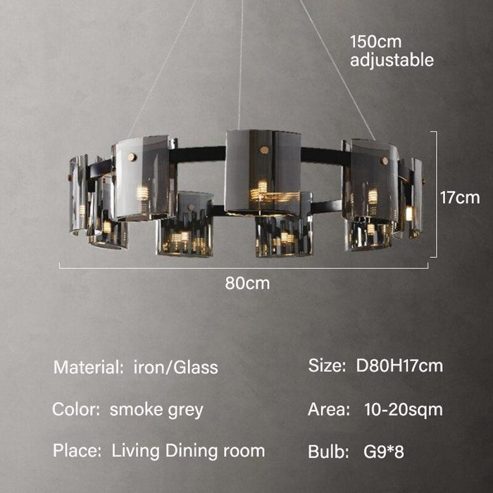 Glass Shields Chandelier - DWHOME