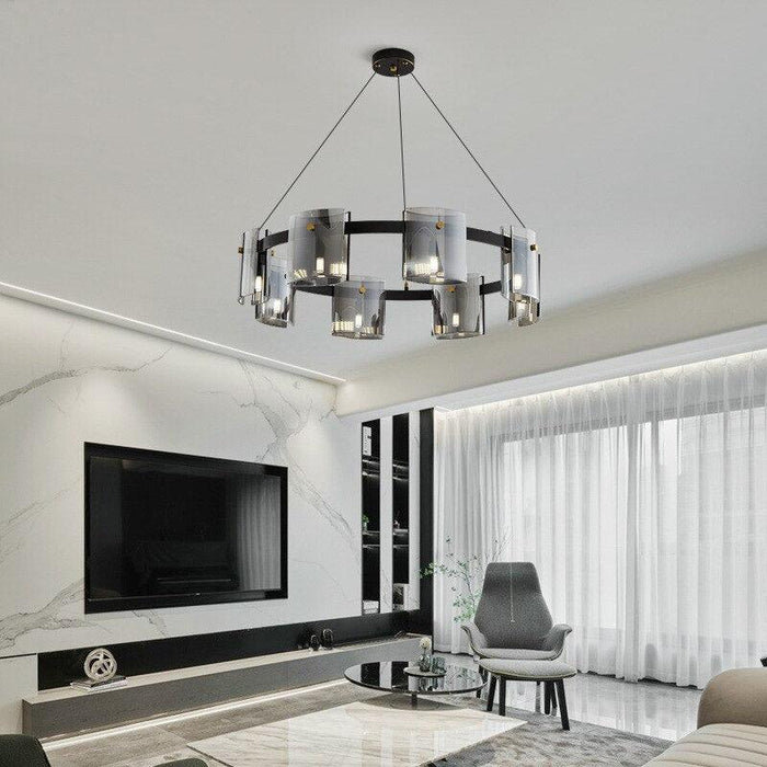 Glass Shields Chandelier - DWHOME